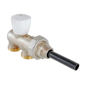 Узел инжекторный для подключения радиатора 1/2" х 50 % х 3/4, "евроконус"  Valtec