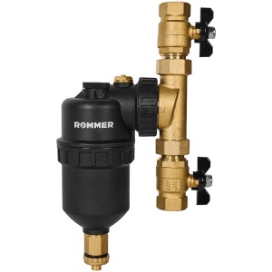 Магнитный сепаратор шлама ROMMER поворотный, ВР 3/4 корпус- композит