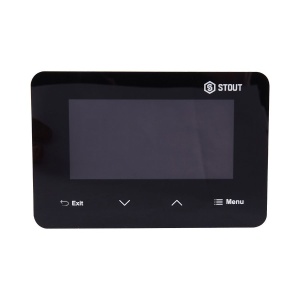 Беспроводной комнатный двухпозиционный регулятор ST-293v2, черный STOUT