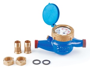 Мокроходный счетчик холодной воды WRC Ду-20 (190 мм) с чугунным корпусом GROEN