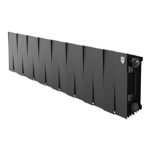 Биметаллический радиатор Royal Thermo PianoForte 200 20 секций Черный
