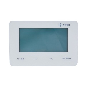 Проводной комнатный двухпозиционный регулятор ST-293v3, белый STOUT