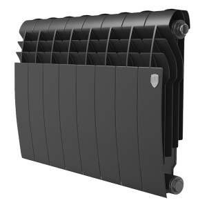 Биметаллический радиатор Royal Thermo Biliner 350 Noire Sable 8 секций