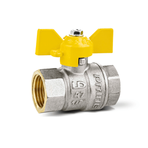 Кран шаровой для газа ВН/ВН 1/2" LD Pride бабочка