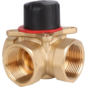 Трехходовой смесительный клапан 1 1/2" KVs 25 м3/ч Rommer