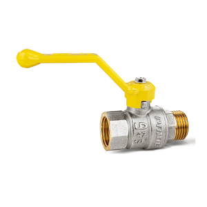 Кран шаровой для газа ВН/НР 1/2" LD Pride рычаг