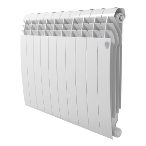 Биметаллический радиатор Royal Thermo BiLiner 500 Bianco Traffico 10 секций