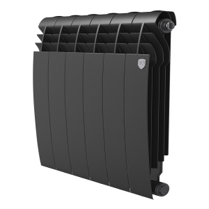 Биметаллический радиатор Royal Thermo BiLiner 500 Noir Sable 6 секций