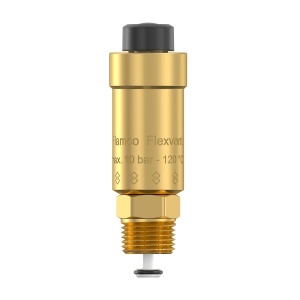 Воздухоотводчик автоматический Flamco Flexvent 1/2 с отсечным клапаном