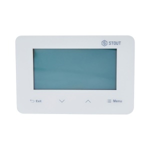 Беспроводной комнатный двухпозиционный регулятор ST-293v2, белый STOUT