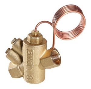 Автоматический регулятор перепада давления 1”, 20 кПа, 50-960 л/ч, с имп. трубкой 1 м VALTEC