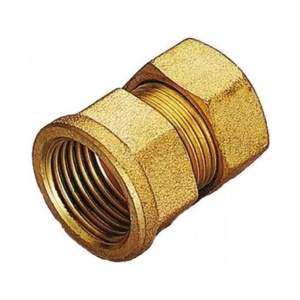 Муфта обжимная для медной трубы с внутренней резьбой 22 Rp1" Tiemme