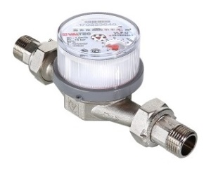 Водосчетчик универсальный 3/4", 105 мм VALTEC