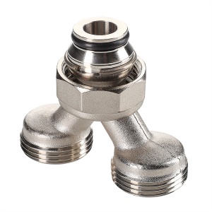 Разделитель потока коллекторный 3/4", «евроконус» x 2 вых., 3/4", «евроконус» VALTEC