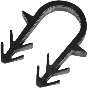 Скоба якорная для труб д.16-20мм с двойным гарпуном, 42мм STOUT