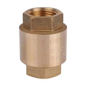 Клапан обратный с нейлоновым седлом 3/4" STOUT