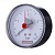 Манометр аксиальный с указателем предела Dn 50 мм ¼", 0...4 бар, кл.2.5 Rommer